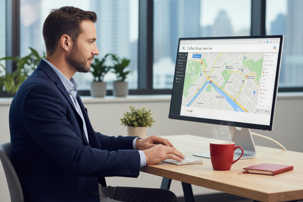 Customer searching on maps